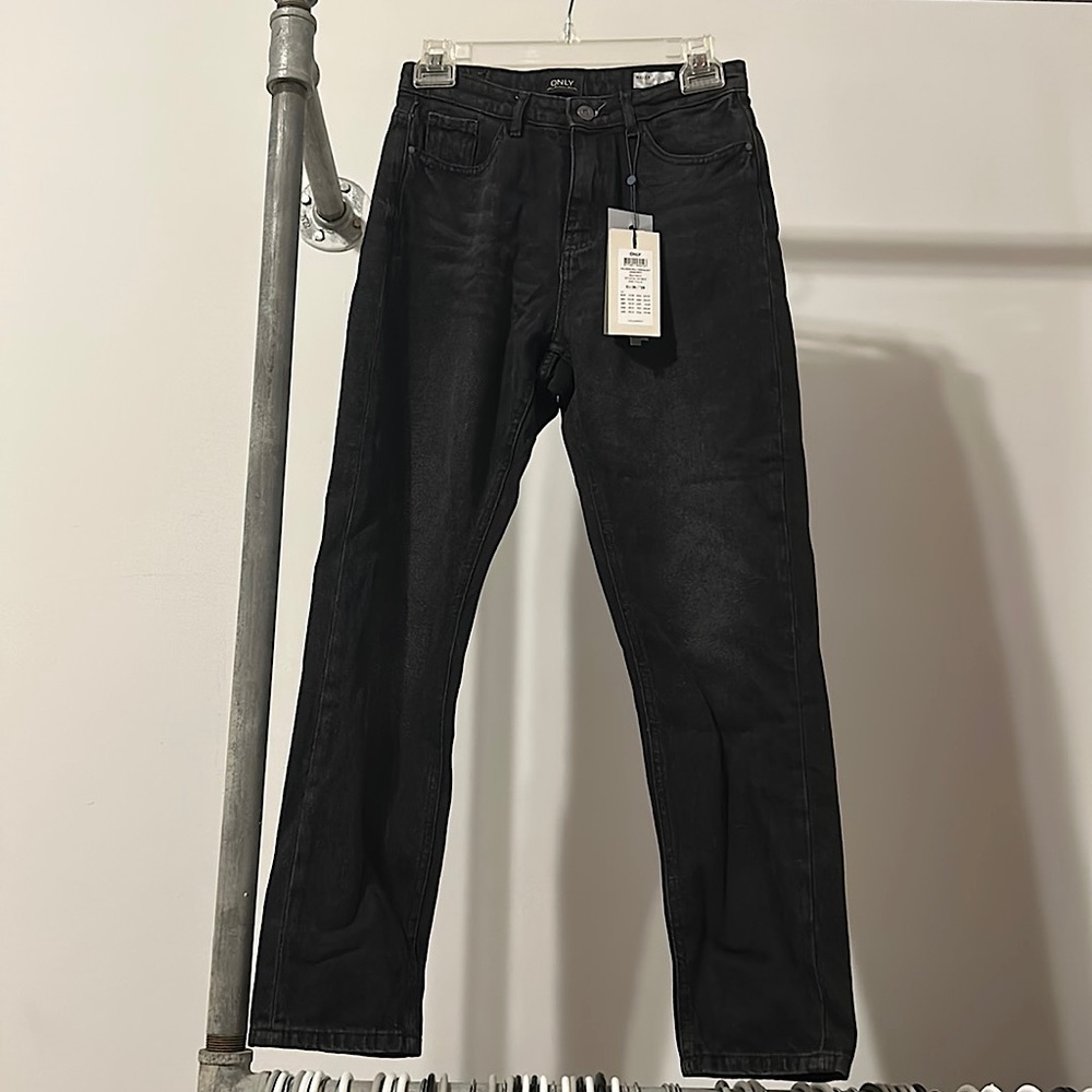 Onlasos Kelly Denim Black Jeans Petite